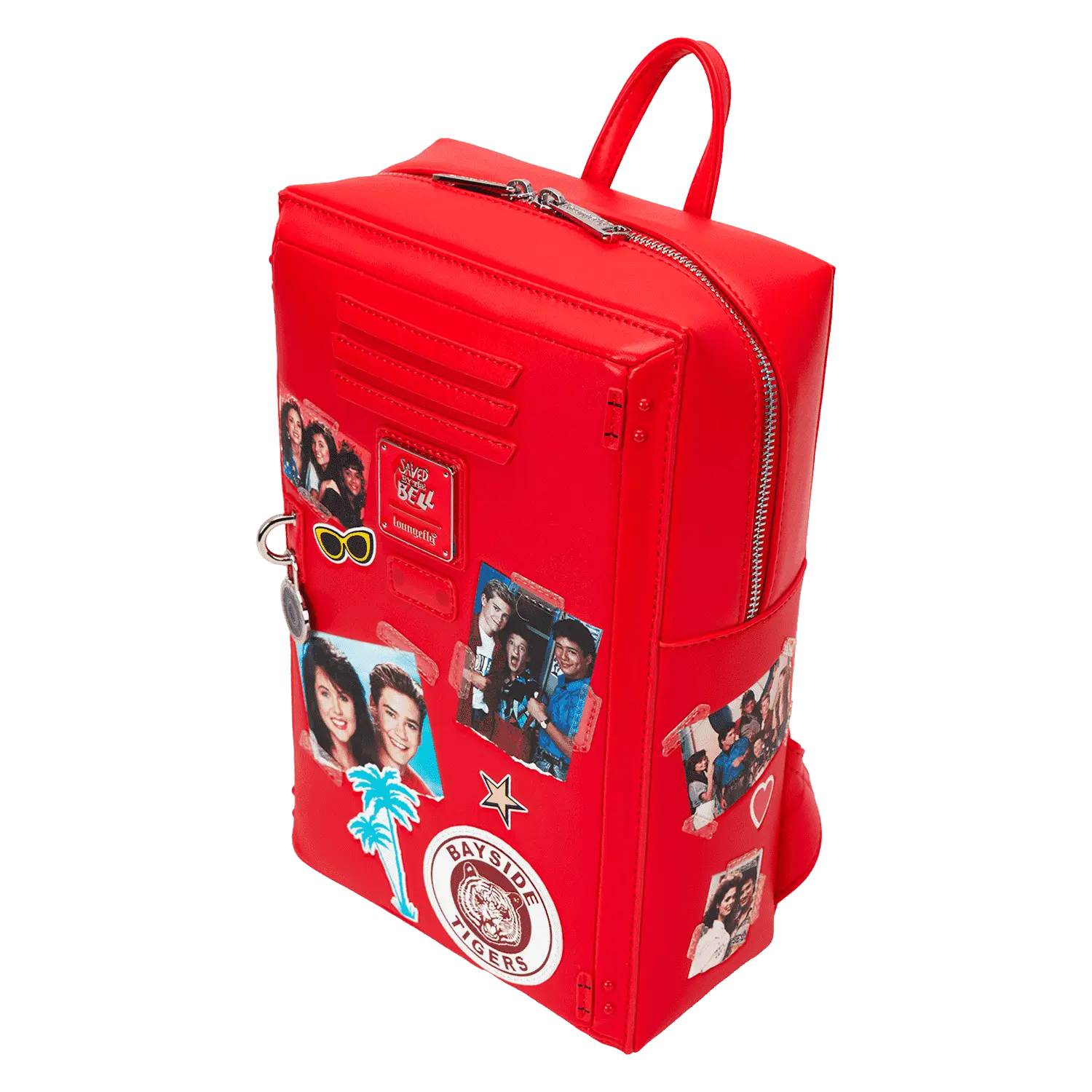 Saved By The Bell Bayside High Locker Figural Mini Backpack - Image 5