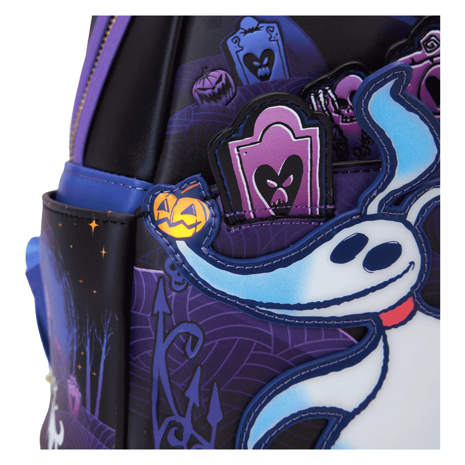 The Nightmare Before Christmas Zero Graveyard Light Up Mini Backpack - Image 6