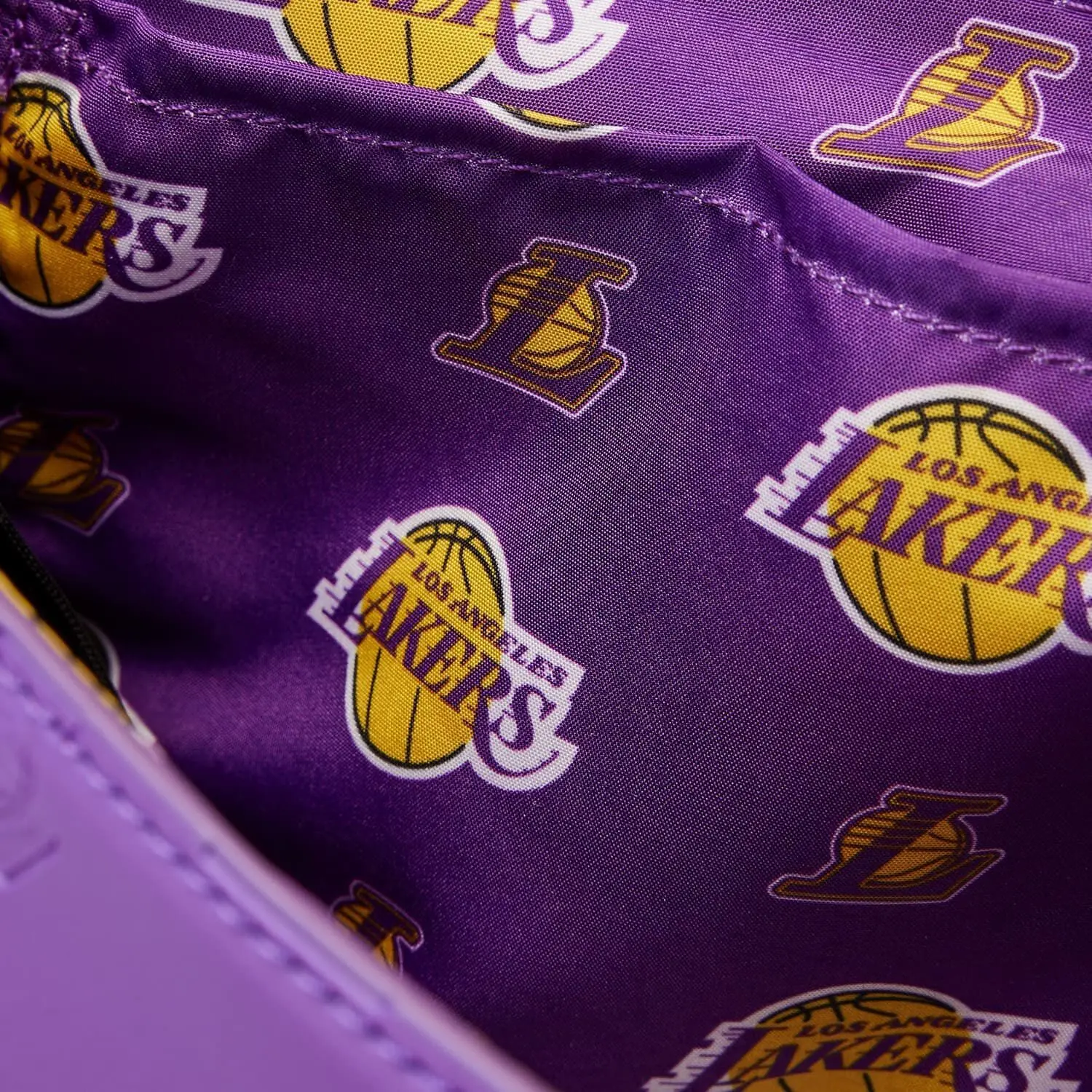 NBA Los Angeles Lakers Patch Icons Crossbody Bag - Image 7