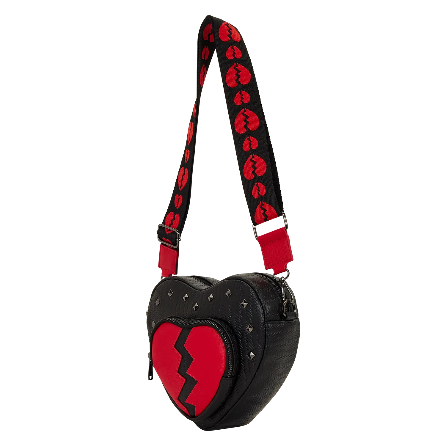 Loungefly Broken Heart Figural Crossbody Bag - Image 4
