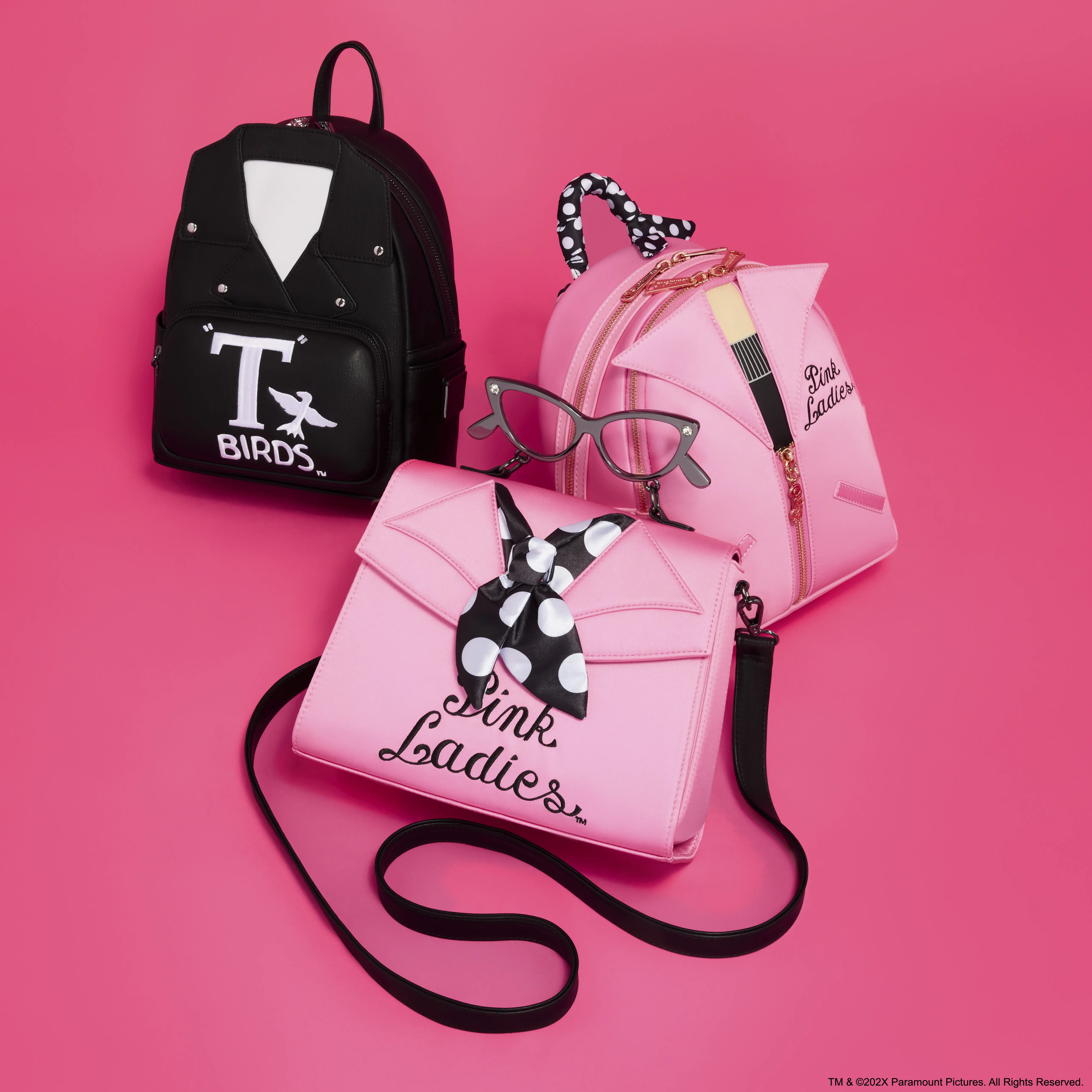 Grease Pink Ladies Crossbody Bag - Image 3