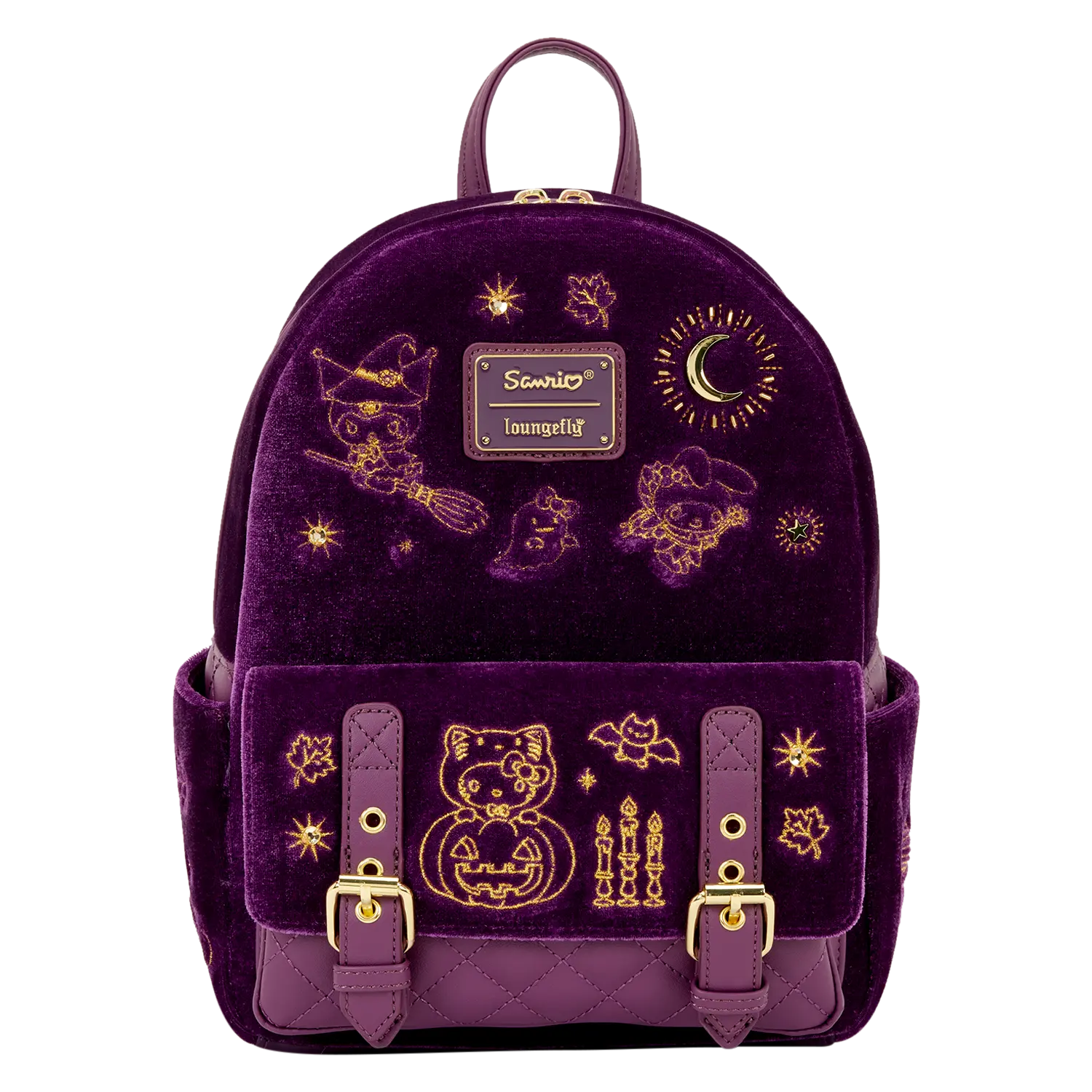 Sanrio Hello Kitty & Friends Exclusive Halloween Costume Velvet Mini Backpack